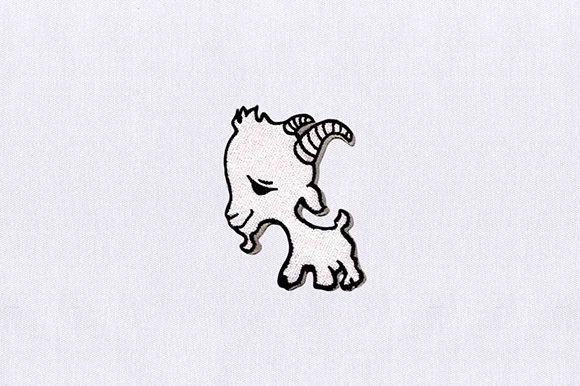 A Cozy Seasonal Review of the Baby Goat Side Embroidery Design