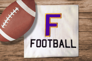 A Design Review: Stitching the F for Football Applique