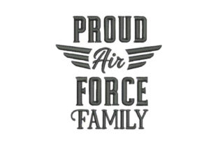 A Designer's Look at the Proud Air Force Family Embroidery
