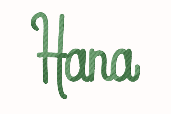 A Professional Review of the Hana Lettering Embroidery Design