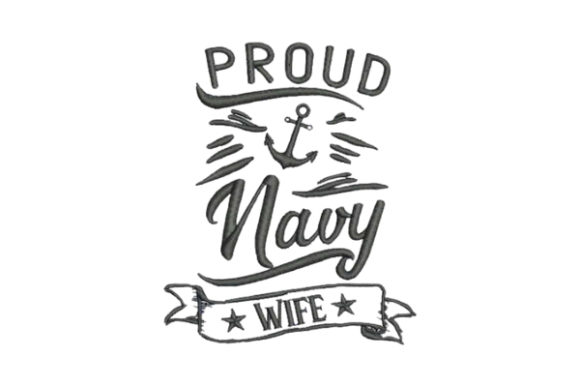 An Honest Review of the 'Proud Navy Wife' Embroidery Design