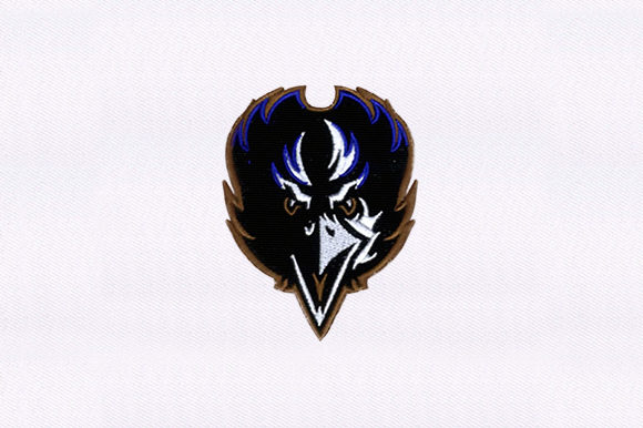 Black Raven Bird Face: A Design Review for Business Merchandise