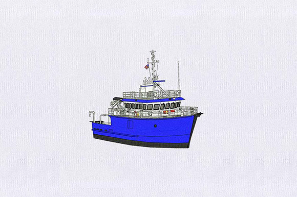 Craft Fair Review: The Ferry Ship Embroidery Design