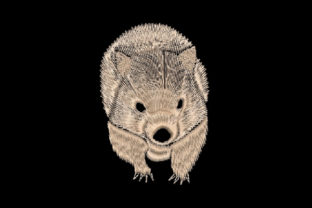 Evaluating Wombat: A Premium Sweatshirt Embroidery Design