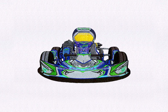 F1 Car Embroidery: A Design Review for Business Merchandise