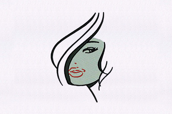 Girl Face Embroidery: A Craft Fair Review