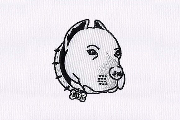 Putting the Pit Bull Face Embroidery Design Through Its Gift-Worthy Paces