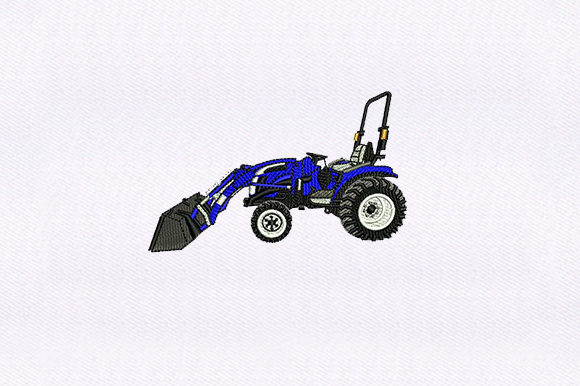 Ride on Bulldozer: A Heartwarming Embroidery Design for Personalized Gifts