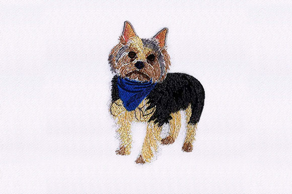 The Yorkshire Terrier Dog: A Holiday Embroidery Review